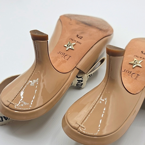 Dior Beige Slingback Pumps with Dust Bag - Picture 9 of 14